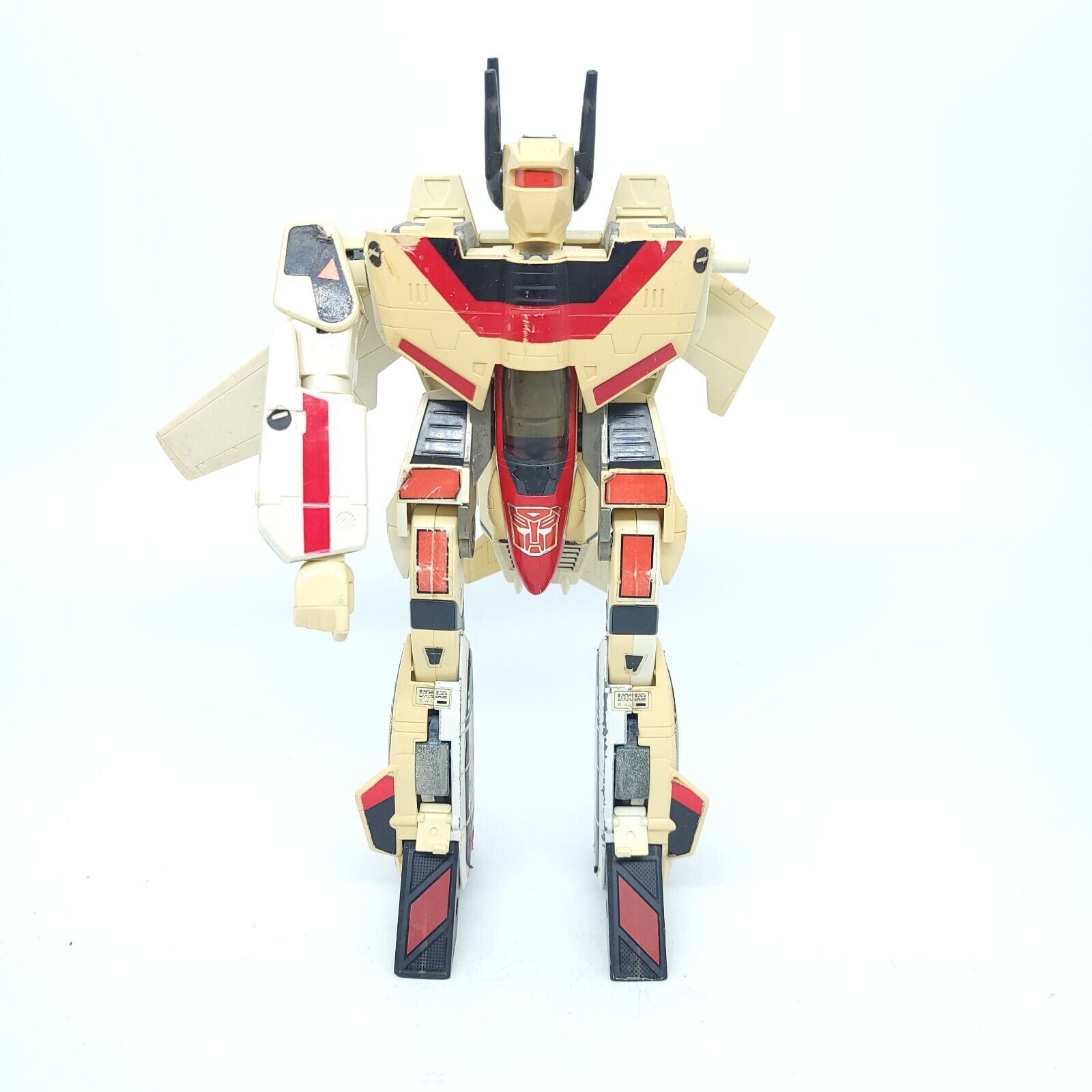 Jetfire Transformers G1 Bandai Vintage 1985 Incomplete, for parts or repair