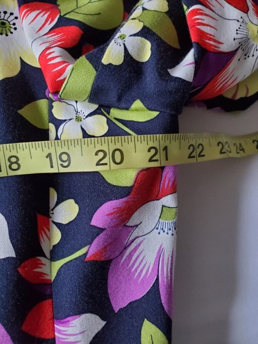 Tahari Arthur s. Levine Blazer Women's 18 Floral Multi-Color Lined Snap - Picture 3 of 5