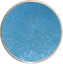 TMS Ultimate Plus Atomic Turquoise Glitter  Figure Skating Spinner
