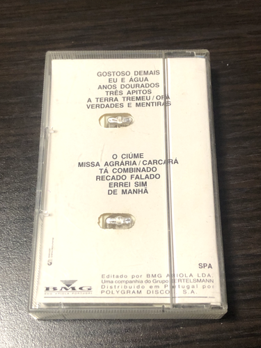 Maria Bethania - Verdades e Mentiras Portugal Tape Cassette Very Rare MPB 1989 - Picture 2 of 6