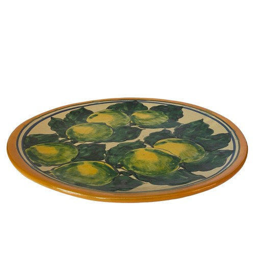 Vintage Casal  Solo H. Mex. Mexican Lemon Pottery Serving Platter  Wall Decor - Picture 2 of 12