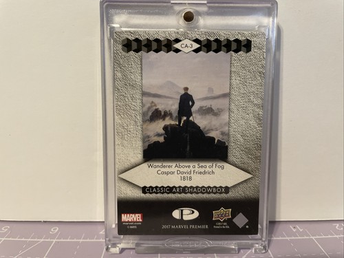 2017 Marvel Premier klassische Kunst Shadowbox Thor Wanderer über einem Nebelmeer - Bild 2 von 2