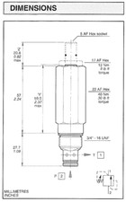 STERLING A02B2FZ-N CARTRIDGE PRESSURE REGULATION VALVE