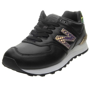Scarpe New Balance WL 574 Glitter Punk Taglia 37.5 WL574NRH Nero Scarpe New Balance WL 574 Glitter Punk Taglia 37.5 WL574NRH Nero