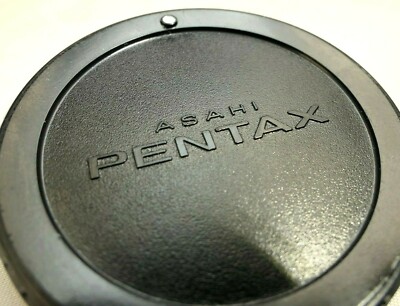 Genuine Asahi Pentax P//K Push on Plastic Camera Body Cap