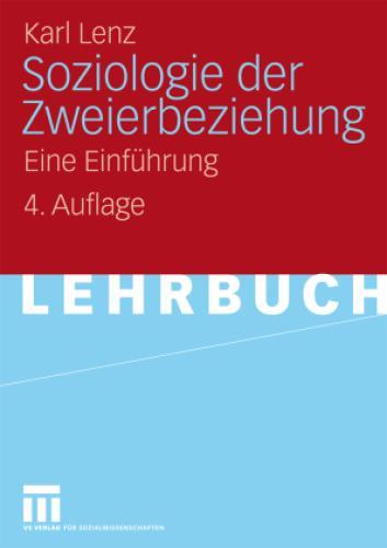 Thumbnail - Soziologie Der Zweierbeziehung Eine Einführung 3691