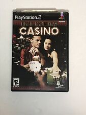 High Rollers Casino PS2 Video Game (Sony PlayStation 2, 2004) CIB w/ Manual