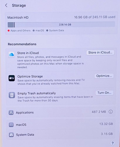 Apple MacBook Pro 13.3" (256GB SSD, M2, 8GB) Laptop - Space Gray - MNEH3LL/A - Afbeelding 2 van 14