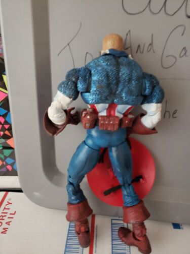 Marvel Legends Icons Captain America Unmasked 2006 Toy Biz 12” Figure T3#23 - Picture 15 of 24