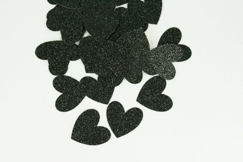 Glitter Confetti 1" HEARTS Party Table Scatter Choose Color and Package Amount - Picture 5 of 10