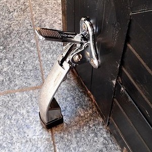 Easy Pedal Kick Down Door Stop Stopper Premium Quality