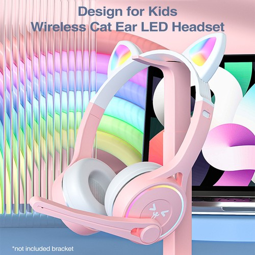 Wireless Headphones Bluetooth Headset Noise Cancelling Over Ear With Microphone - Photo 7/13
