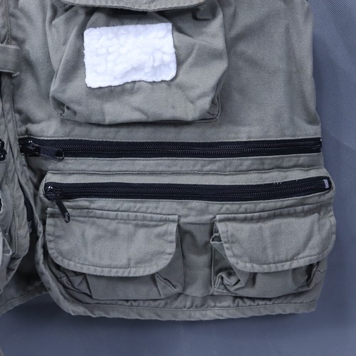 Gilet pesca a mosca trota Blackhawk Easy Drifter multitasche uomo grande - Foto 8 di 14