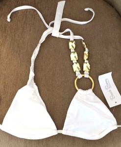 Bikini top jeweled gold Trigeminal nerve migraine facial pain