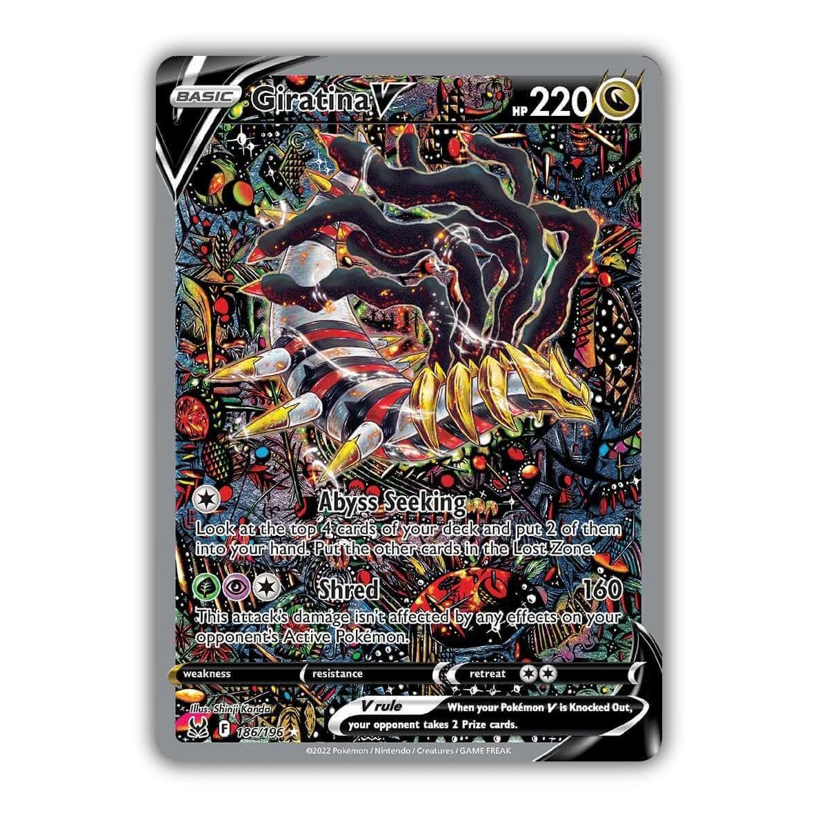 Giratina V 080/100 S11: Lost Abyss for sale | eBay