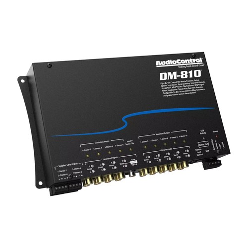 AudioControl DM-810 DSP Matrix Processor 8-Input 10-Output 30-Band EQ AccuBass - Picture 4 of 11