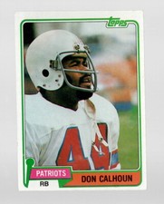 1981 Topps #7 Don Calhoun Excellent/NM