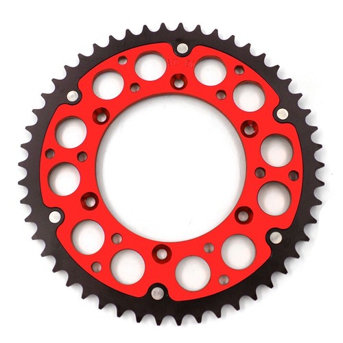 KKE 51T Rear Hybrid Sprocket Fit Suzuki RMZ250 450 DRZ400 DRZ400S/SM 00-2024 Red - Picture 2 of 12