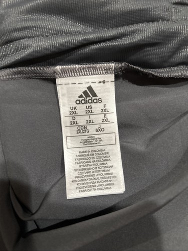 Adidas Mississippi State Bulldogs 1/4 Zip NCAA Coaches Woven Top GE2343 Sz XXL - Picture 7 of 7