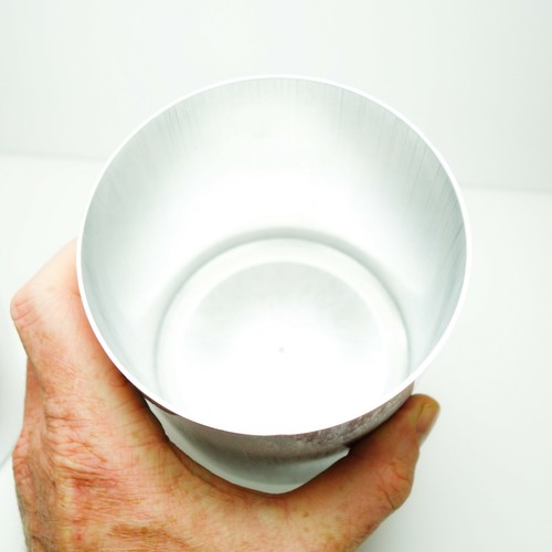 Große runde Stumpenkerzenform aus Metall, Kerzenform aus Aluminium, große Kerze - Bild 11 von 12