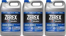 3PK ZEREX Coolant / Antifreeze for Honda Acura Civic Accord Prelude Odyssey CR-V