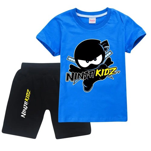 Game NINJA KIDZ Costume Baby Girls Summer Clothes Kids Cartoon Sports Suit - Picture 30 of 31