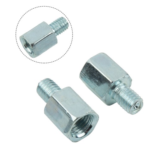 Adaptateurs rétroviseur moto scooter 10mm à 8mm longue durée de vie finition - Picture 5 of 12