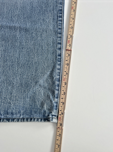 Diesel Kratt Jeans W35 L32 Mens Blue Relaxed Straight Fit Baggy Denim - Picture 13 of 17