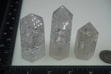 Himalayan Quartz - Focal Points, Trio 243g The Holy Stone (Reiki-charged) #tri18