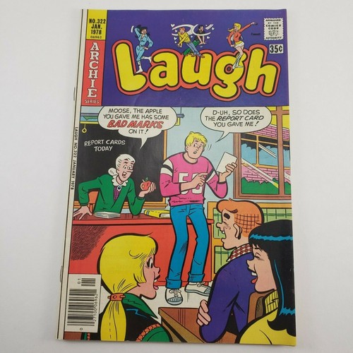9 Issues Archie Series Laugh Including Mostly From 1978 but 1 is from 1975 VG+ - Picture 3 of 10