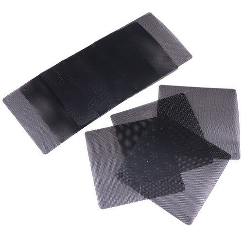 10Pcs 120mm PVC PC Fan Dust Filter Dustproof Case Computer Cooler Cover _YR - Afbeelding 3 van 12
