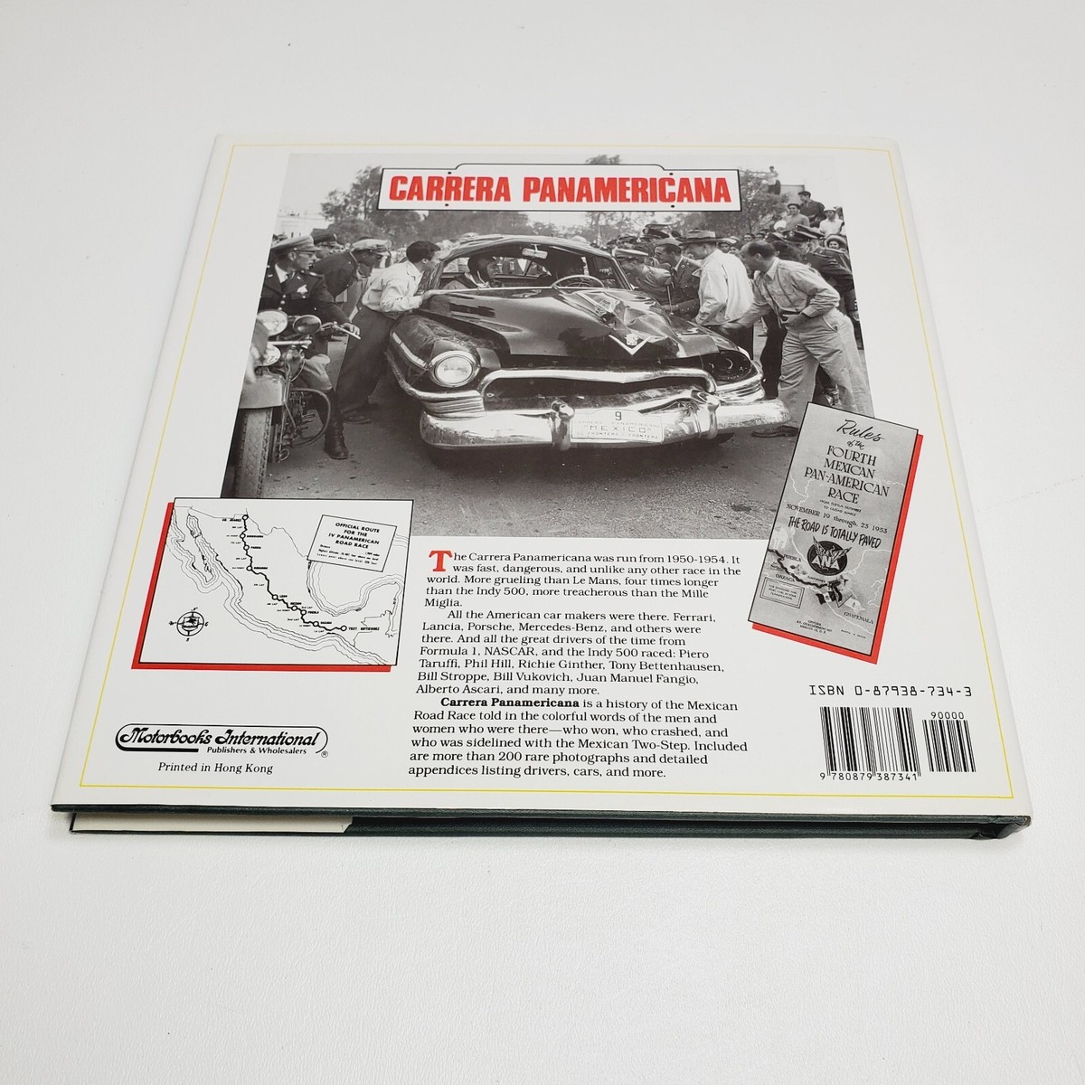 SIGNED Carrera Panamericana: History of the Mexican Road
