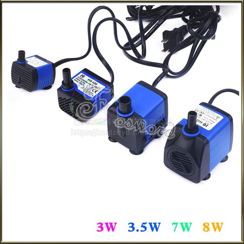 Mini Silent Submersible Water Pump Aquarium Pond Fish Tank Fountain Pipe Outdoor - Picture 3 of 10