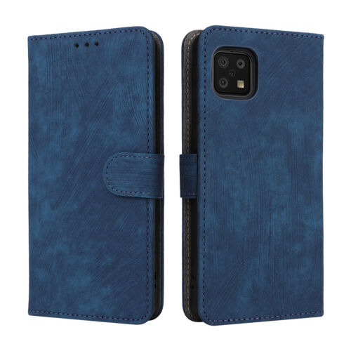 RFID Blocking Protect Flip Wallet leather Case For Sharp Aquos Sense6 / Sense6S - Picture 4 of 27