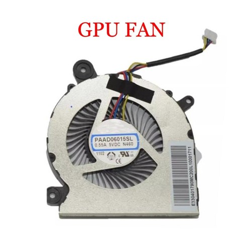 Laptop CPU GPU FAN For MSI Sword 15 A12U A12UC A12UD A12UE A12UG 0.55A 1A 5VDC - Afbeelding 3 van 3
