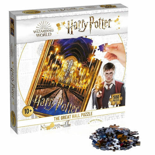 Puzzle Harry Potter La Grande Salle 500 pièces résistant aux torsions, à partir - Bild 3 von 3