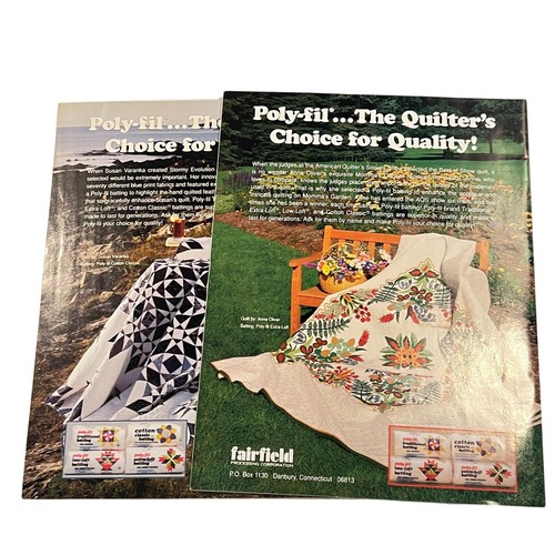 Lot of 2 Quiltmaker Magazines 1993 Editions - Sept/Oct & Early Spring Issues - Picture 4 of 8