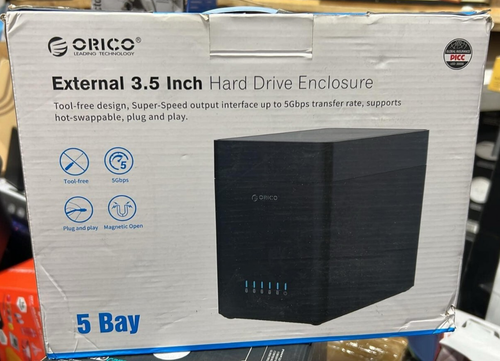 ORICO 3.5" SATA Hard Drive Dock Docking Station USB3.0/Type-C HDD Enclosure 80T