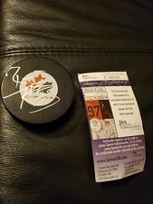 Autographed Braden Holtby Puck With JSA COA