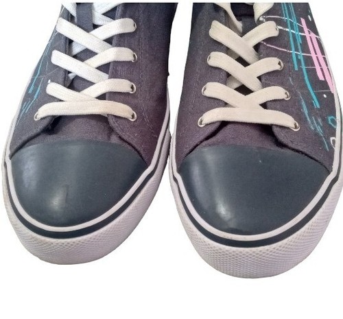 Space Jam A NEW LEGACY Men's Gray Tune Squad Hi Top Sneakers F20MSJ002B Size 10 - Picture 6 of 8