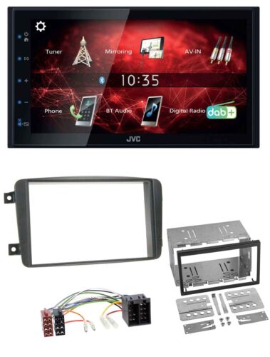 JVC DAB USB Bluetooth 2DIN MP3 Autoradio für Mercedes C-Klasse Vito CLK Viano