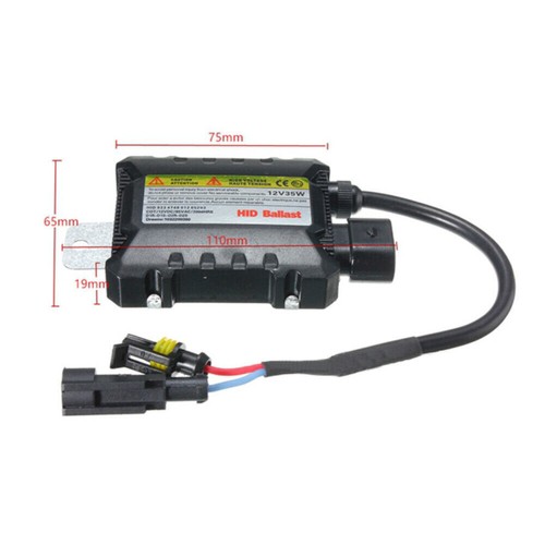 2Pcs NEW Digital 35W Hid Ballast Replacement Xenon Light Conversion Kit US STOCK - Foto 7 di 11