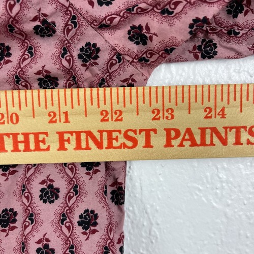 Mondo Di Marco Men’s Large Pink Floral Rose Long Sleeve Dress Shirt Button Down - Picture 12 of 15