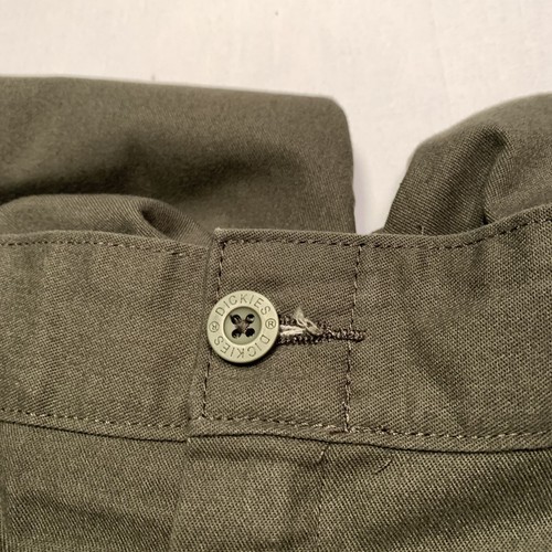 Dickies Cargo Pants Mens 36”x 27” Regular Straight Flex Work Pant Green Canvas - Picture 6 of 11