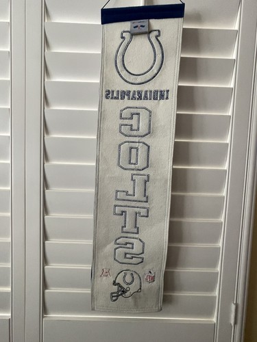 Indianapolis Colts Heritage Banner 32x8 New - Picture 7 of 7