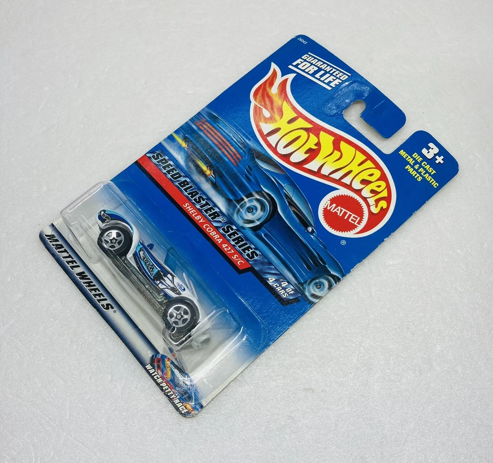 Hot Wheels 2000 Speed Blaster Series #4 Of 4 Cars Shelby Cobra 427 S/C #040 0 - Image 4 of 4