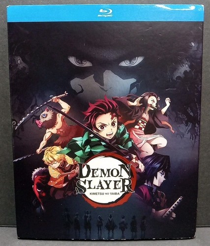 Demon Slayer: Kimetsu No Yaiba - Part 1 (Blu-ray, 3 Discs) W/ Slipcover Rare OOP