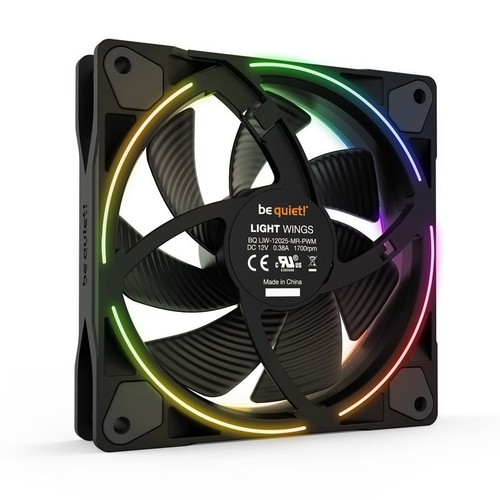 be quiet! Light Wings ARGB PWM Lüfter, Triple Pack - 120mm schwarz - Bild 3 von 3