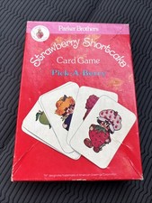 Vtg 1979 Strawberry Shortcake Pick A Berry Card Game Parker Brothers READ