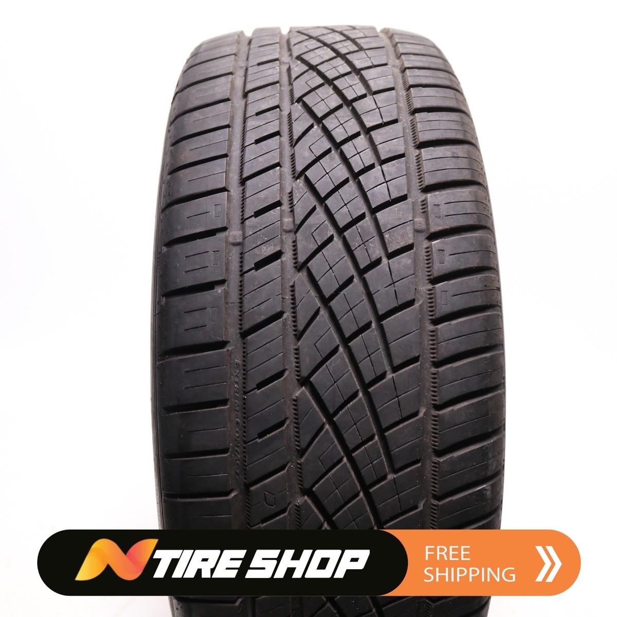 Set of 2 Used 245/50ZR19 Continental ExtremeContact DWS06 Plus